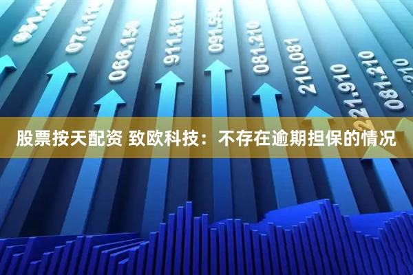 股票按天配资 致欧科技：不存在逾期担保的情况